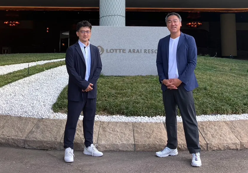 ロッテアライリゾート 福井社長