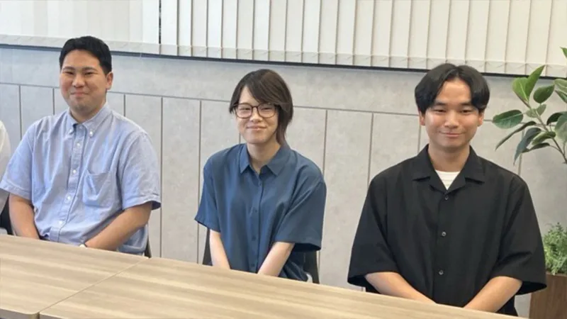 左から、kbc Kさん、OCA Nさん、kbc Kさん